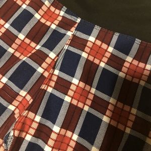 Plaid leggings bought from Privity Boutique